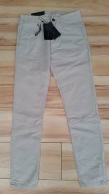 ZARA Man Beige Skinny Trousers Chino UK 30 EUR 38 | eBay