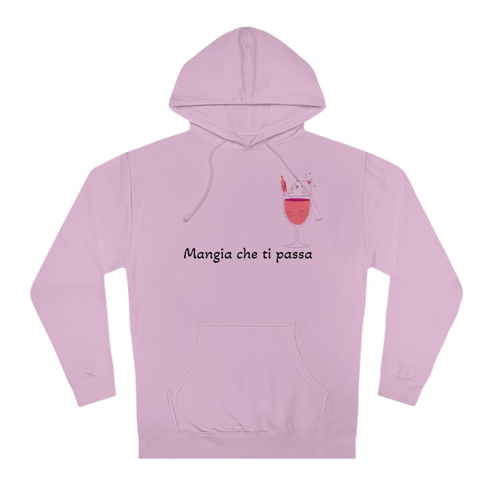 Felpa Unisex, Hooded Sweatshirt, Perfect Gift for Foodies, Casual Wear, Summer