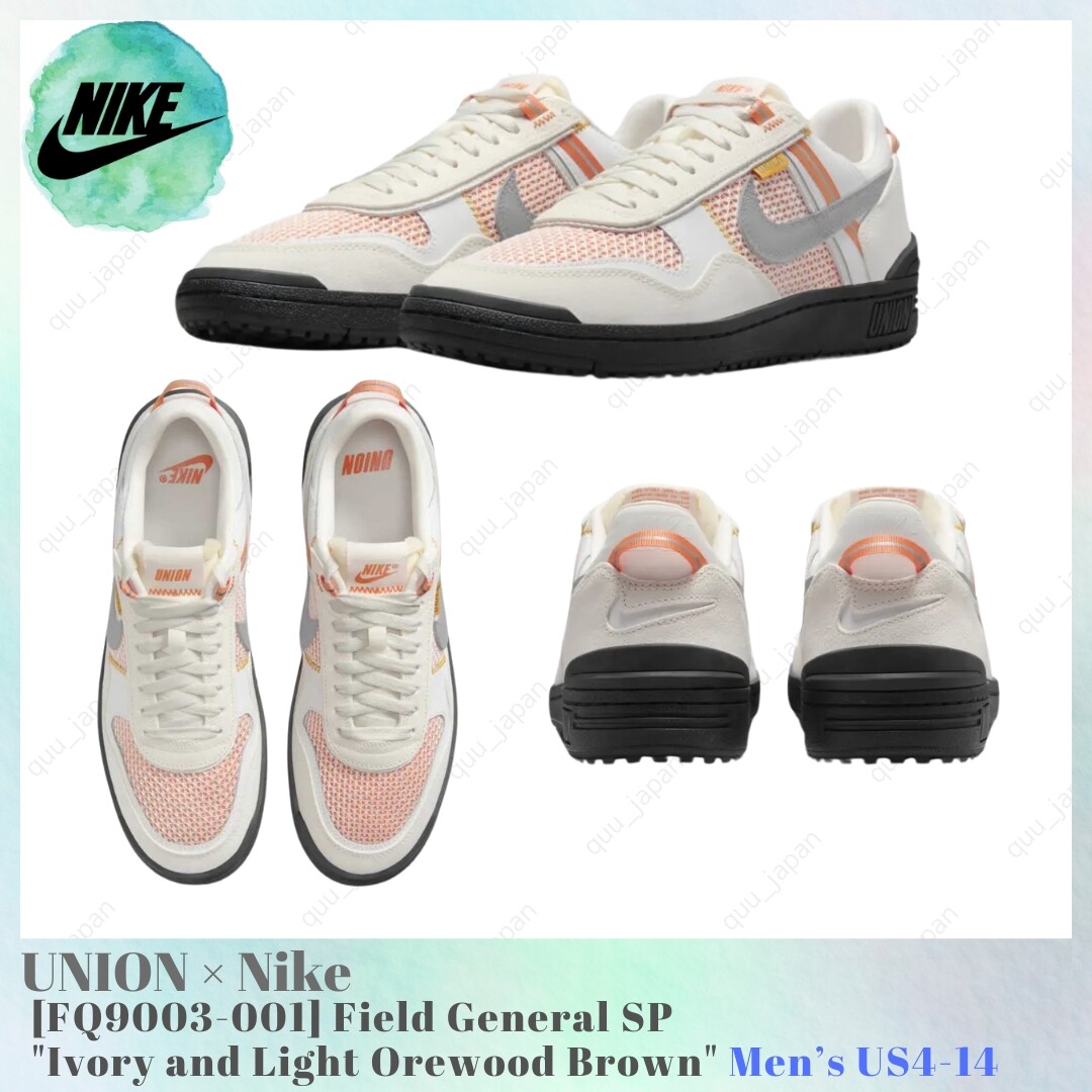 UNION × Nike Field General SP Ivory & Light Orewood Brown