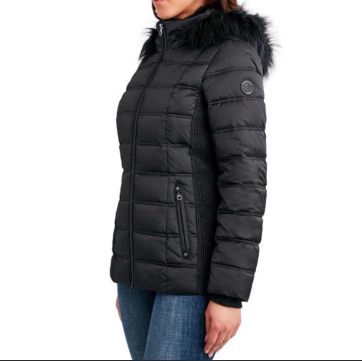 Nautica faux top fur jacket