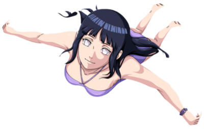 Hinata Naruto Boruto Weatherproof Anime Sticker 6'' Car Decal