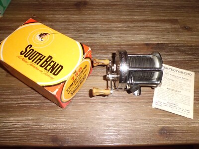 Lot - Lot of open faced reels including South Bend Perfectoreno #775 Model A & Belmont #3123500