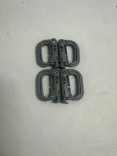 Lot Of 4 USGI Foilage Green ITW Nexus Grimloc D-Ring Locking Caribers
