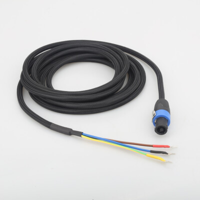 Speakon bis 3x Spade /Banana Subwoofer Lautsprecherkabel für REL/MJ Acoustics