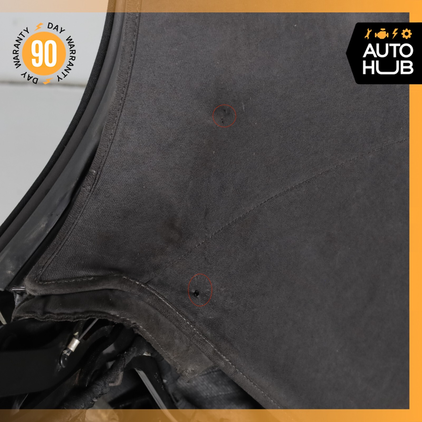 07-11 Bentley Continental GTC Convertible Soft Top Roof Black OEM 62k