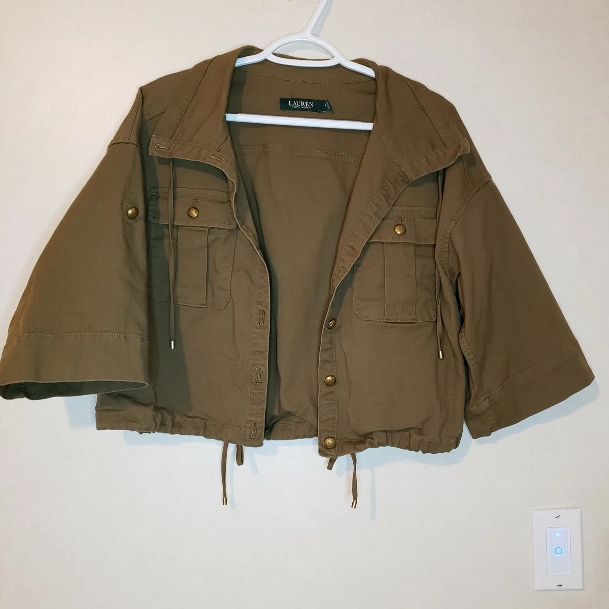 Ralph lauren army green jacket hotsell