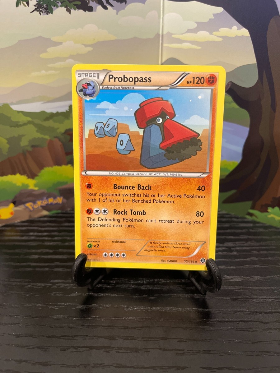Probopass 55/114 - Steam Siege - Rare - Pokemon Card TCG - LP