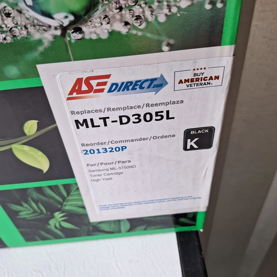 New High-Yield Toner For Samsung MLT-D305L For Use With Samsung ML-3750 3750ND - Image 2 of 4