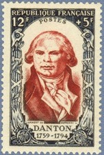 Timbre France 870 Neuf** - Danton (1759-1794) - 1950