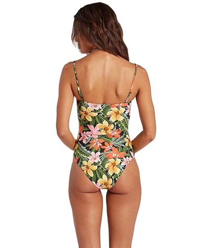 Volcom Dot The Island One Piece Reversible EB2047 Women's Swimsuit Size XL - Picture 2 of 6