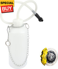 Standard One Man Brake Bleeder Kit,1L Brake Bleeder Bottle with 24inch Rubber Ho