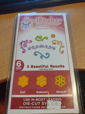 SPELLBINDERS CUTTING DIES FOR SCRAPBOOKING NEW (JJ82)