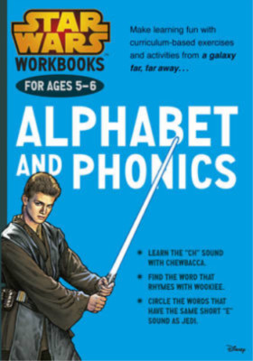 Star Wars Arbeitsbücher: Alphabet & Phonics (Alter 5-6) NEU