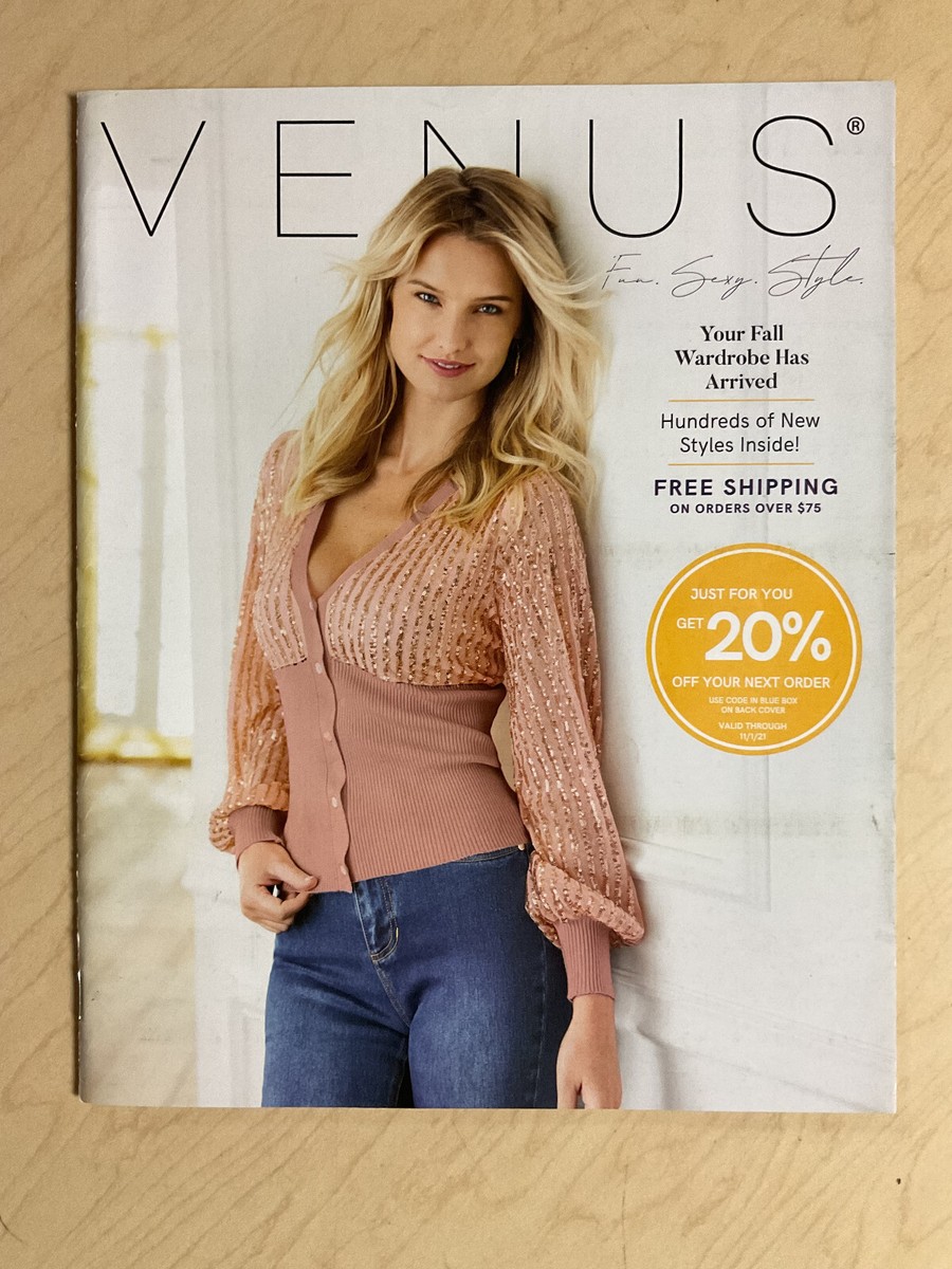 Venus Fall Wardrobe 2021 catalog FUN SEXY STYLE #A911P sexy cover