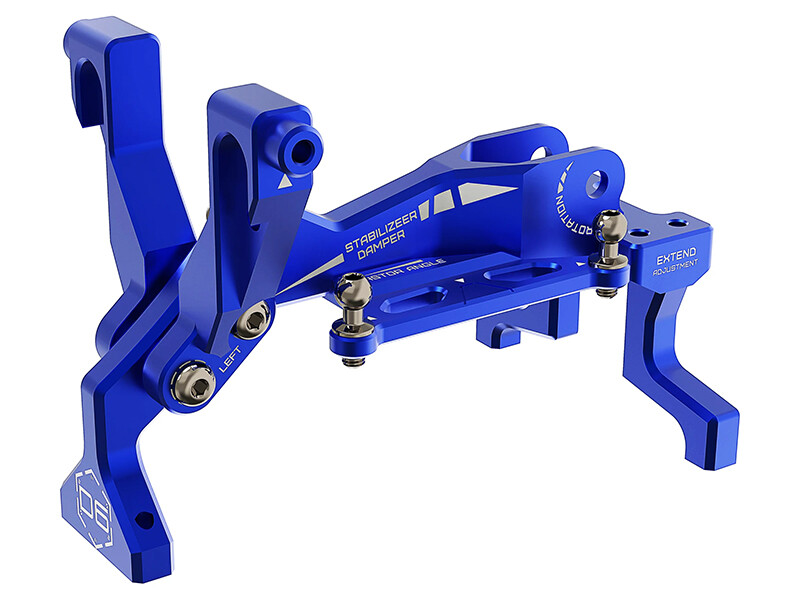 3RACING SAK-D6806 ALUM FRONT BULKHEAD SET FOR 1/10 SAKURA D6 S