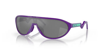 Oakley CMDN Sunglasses OO9467A 0433 Electric Purple Frame W/ PRIZM Black Lens