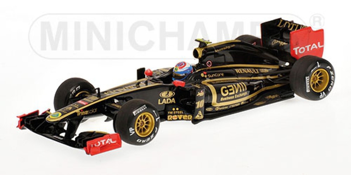 F1 Lotus Renault R31 V. Petrov1:43直筆サイン入 - メルカリ