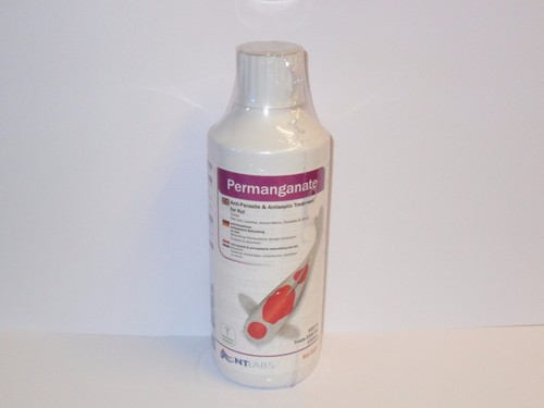 NT Labs Koi-Pflege Permanganat Bad / Dip Kur 250ml 500ml 1000ml. Teichfische - Picture 3 of 4
