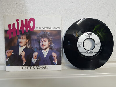 Bruce & Bongo   Hi Ho Heigh Ho - Whistle while you Work / Monkey Dance Single 7''