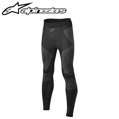 Alpinestars Ride Tech Winter Motorrad Base Layer Unterboden schwarz / grau