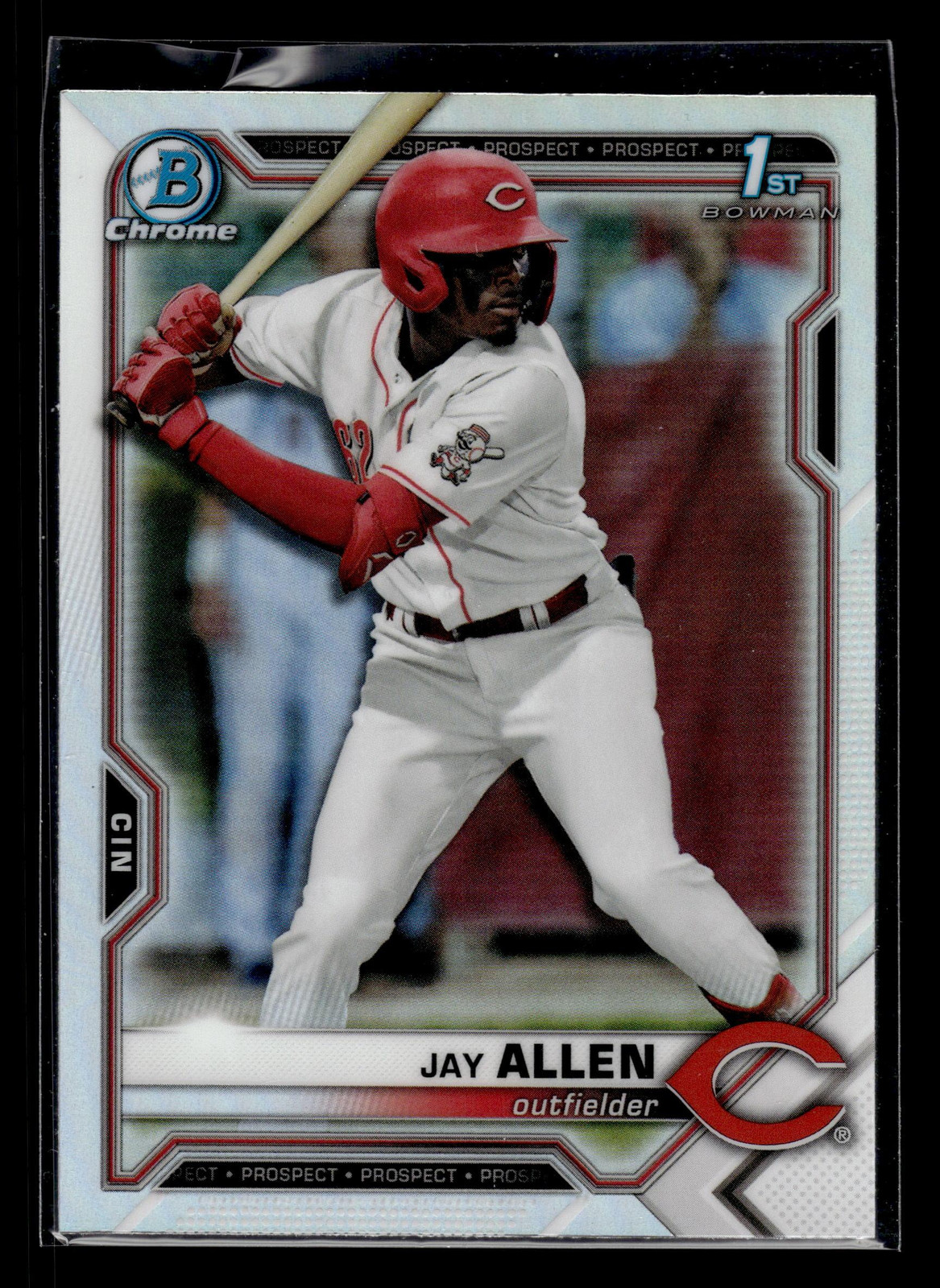 2021 Bowman Draft #BDC-11 Jay Allen Chrome Refractor RC Rookie Card TCCCX