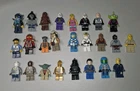Lego Minifigures 25 Lot - Star Wars, Ninja, Batman Rare Vintage