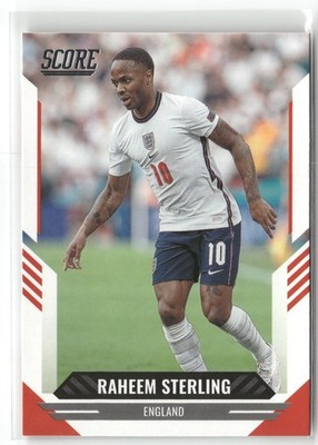2021-22 Panini Score Soccer Raheem Sterling #78 England