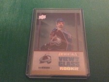 2021-22 Upper Deck Credentials - View from the Glass Alex Newhook #VG-18 (RC)