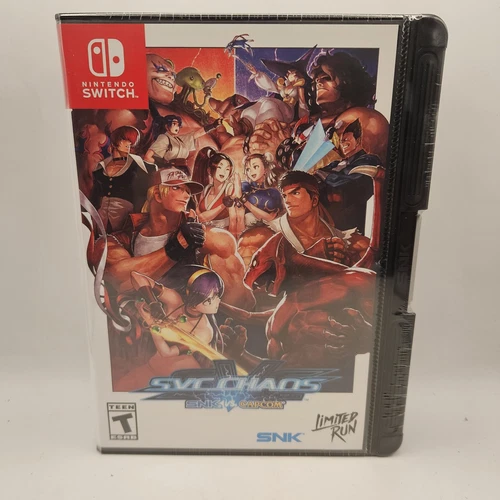 SNK Vs Capcom SVC Chaos Classic Edition SWITCH Limited Run NEW 1 day ship - Picture 1 of 14