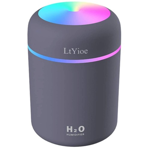 Mini Humidifier Essential Oil Diffuser RGB Colored Aromatherapy 300ml