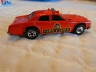 VINTAGE 1990 HOT WHEELS - FIRE CHIEF # 4005 - 1:64 DIE CAST - DODGE MONACO