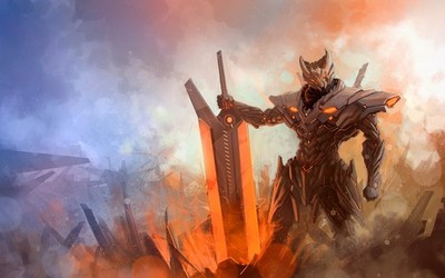 Pulsefire Jarvan Jarvan Iv League Of Anime Playmat Desk Mat 24x14in MTG YuGiOh