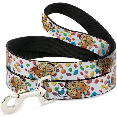 Dog Leash Fruity Pebbles Fred Flintstone and Barney Rubble Hugging P (US IMPORT)