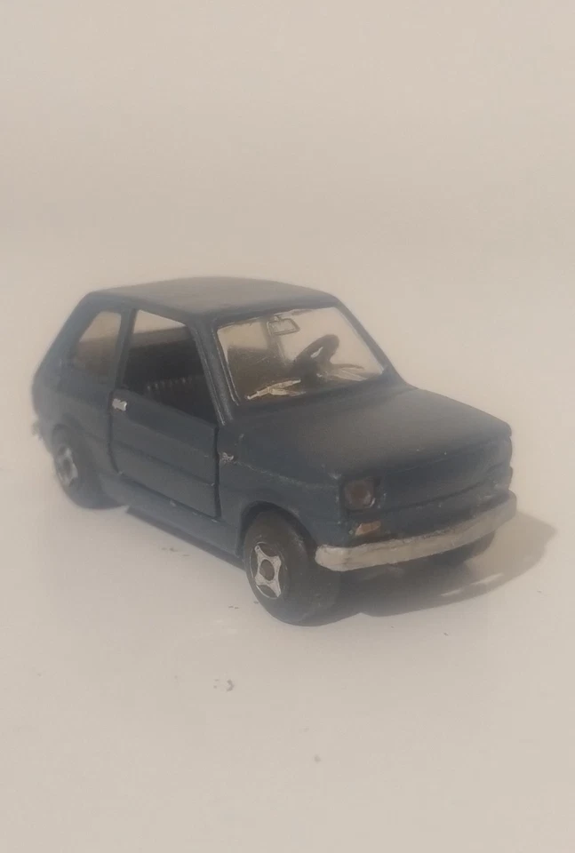 Fiat 126 Polistil 1/43 Blu - Immagine 4 di 4