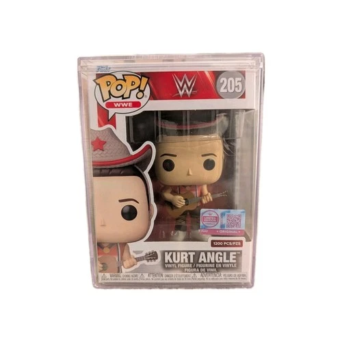 Funko Pop WWE Kurt Angle #205 1200 Pieces Fanatics Exclusive In Hand