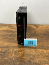 Nintendo Wii Console Black RVL-001 - GameCube Compatible - Works 