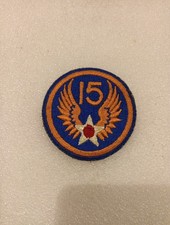 Patch Armee us 15th US ARMY AIR FORCE WW2 original 1