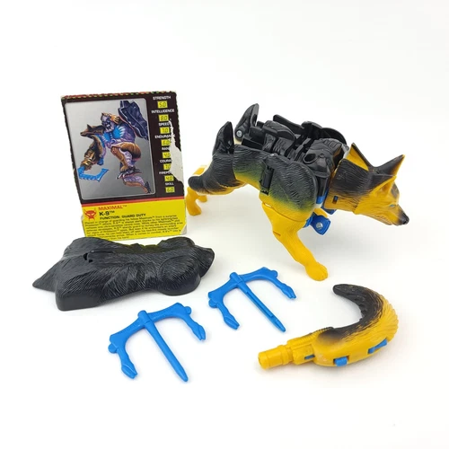 Transformers K-9 Complete With Card Beast Wars Deluxe Class Vintage 1996