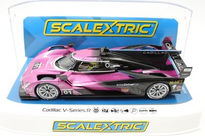 Scalextric Cadillac V-Ser.R R. Atlanta24 Pink 4611