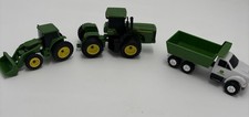 John Deere Diecast Farm Tractors Lot Of 3 Dozer Tractor Truck Unused