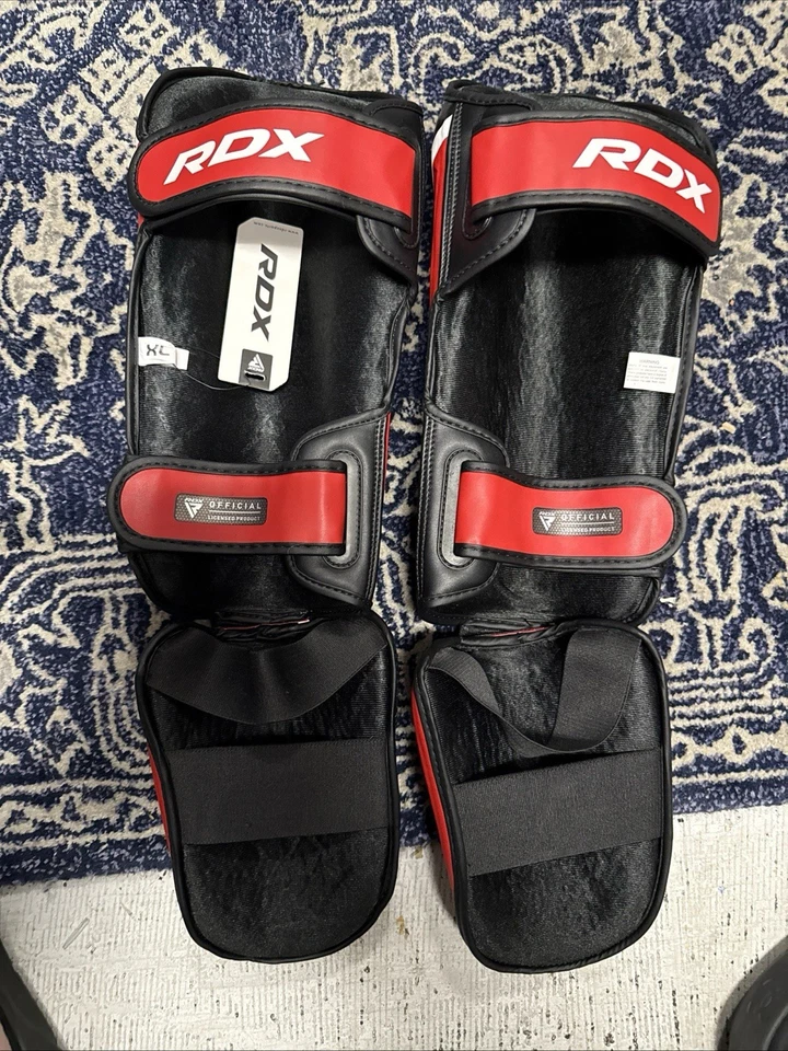 Protector de espinilla RDX Aura+ 17T Instep - tamaño mediano Foto 3 de 3