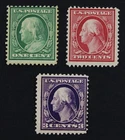 CKStamps: US Stamps Collection Scott#331 333 Mint NH OG #332 Mint H OG