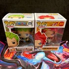 Funko Pop Anime Lot – Roronoa Zoro #1775 & Gogeta Super Saiyan 4 #2074