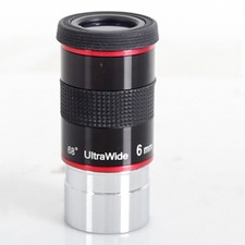 1.25" 68 Degree Ultra Wide Angle 6mm Eyepiece Lens for Astronomical Telescope