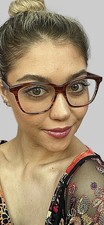 New DITA LINDL DRX 317D BRN Havana 54.5 mm Women's Eyeglasses Frame Japan