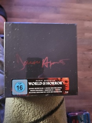 Dario Argento - World of Horror (4-Disc Special Edition) (3 Blu Rays+CD) NEU/OVP
