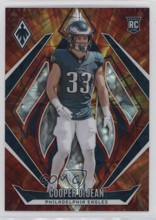 2024 Panini Phoenix Rookies FireBurst 55/350 Cooper DeJean #171 11yh