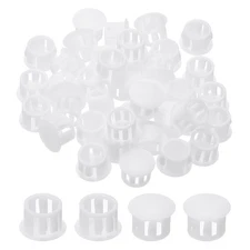 Plastic Hole Plugs, 99 Pcs 1/2"(13mm) Round Plastic Hole Caps, White