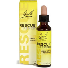 Bach Rescue Remedy 10ml Droppers, Comfort & Reassure, Flower Essences Exp. 10/29