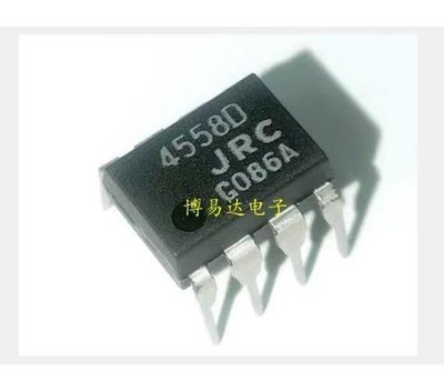 100Pcs NJM4558D DIP-8 NJM4558 JRC4558 4558D Amplifier Kd #as